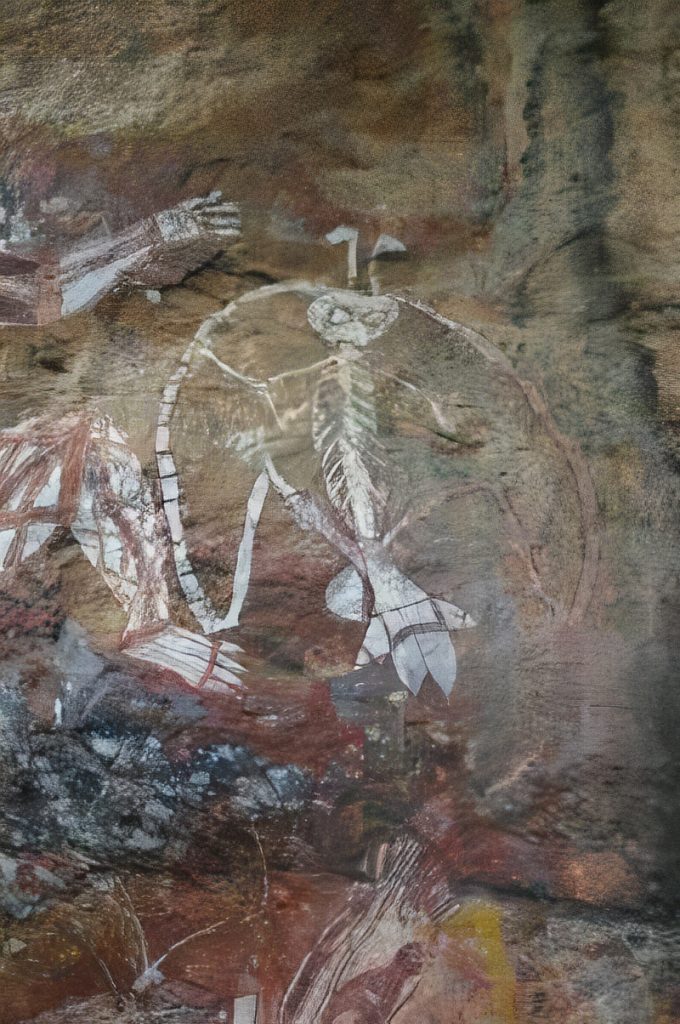 Namarrgun, the Lightning Man in the Kakadu region