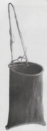 Bark water container, sealed with native bees wax.